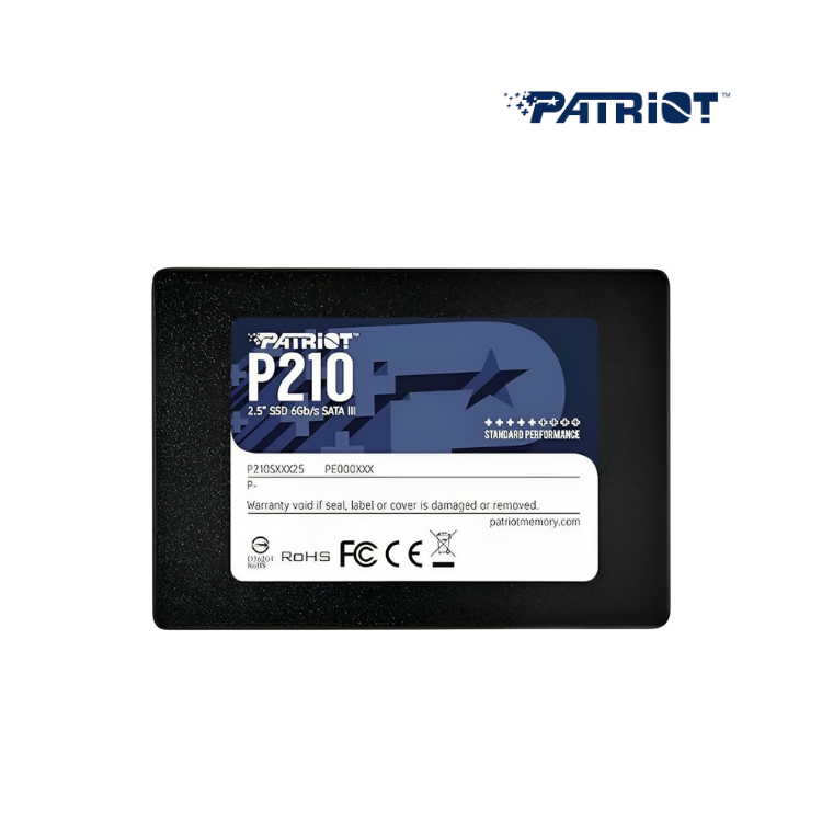 Disco duro Patriot 512GB P210 Sata III 2.5 SSD - Laser Print